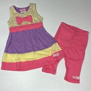 NEW Matching Mommy & Me Dress (girl’s dress) Lilac Sleeveless Dress w Leggings